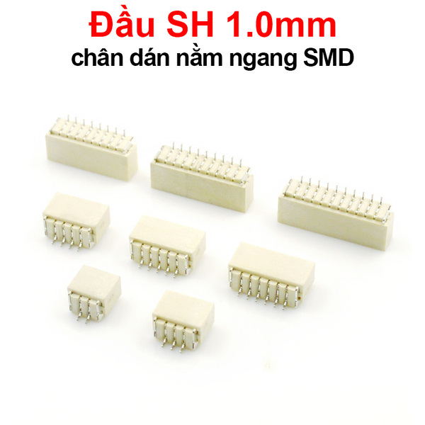 Đầu SH 1.0mm chân dán nằm ngang