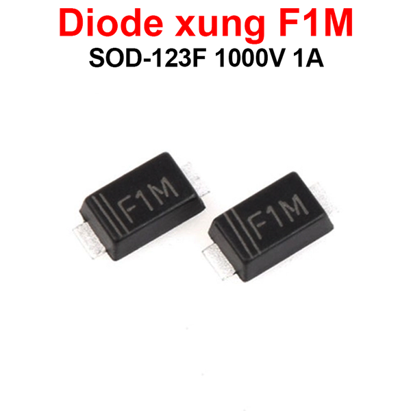 (10 con) Diode xung F1M - SOD - 123F 1000V 1A