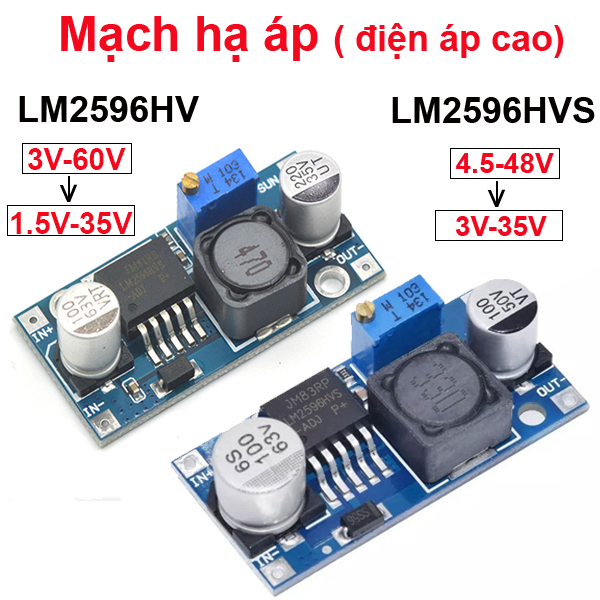 Mạch nguồn giảm áp, hạ áp ( điện áp cao) LM2596HVS / LM2596HV