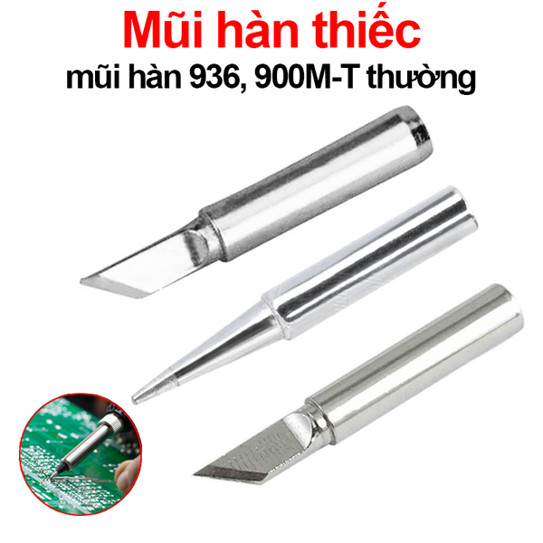 Mũi hàn thiếc, mũi hàn 936, 900M - T thường, HAKKO