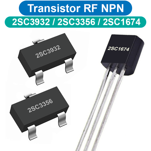 Transistor RF NPN 2SC3932 / 2SC3356 / 2SC1674