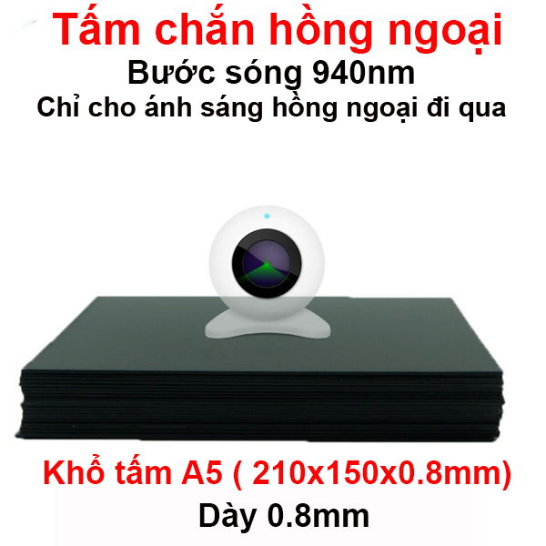 Tấm chắn ánh sáng hồng ngoại 1mm ( 940nm)