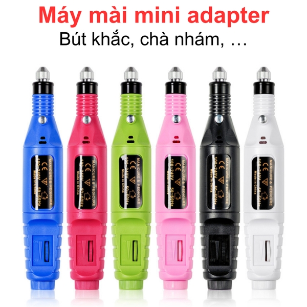 Máy mài mini cầm tay, máy mài dũa móng đa năng