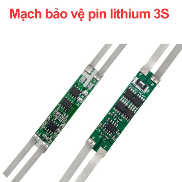 Mạch bảo vệ pin lithium 3S JH - 995098 5A/JH - 995012 10A có sẵn kẽm hàn