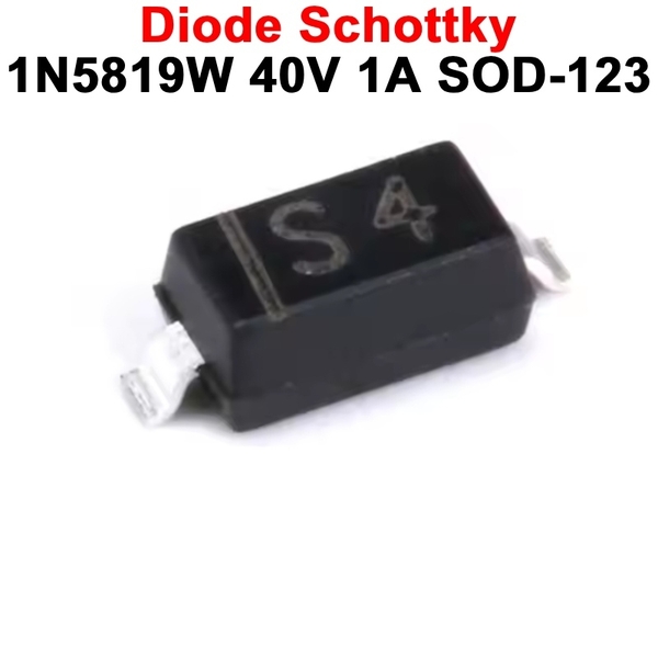 (10 con) Diode Schottky chân dán 1N5819 40V 1A SOD - 123