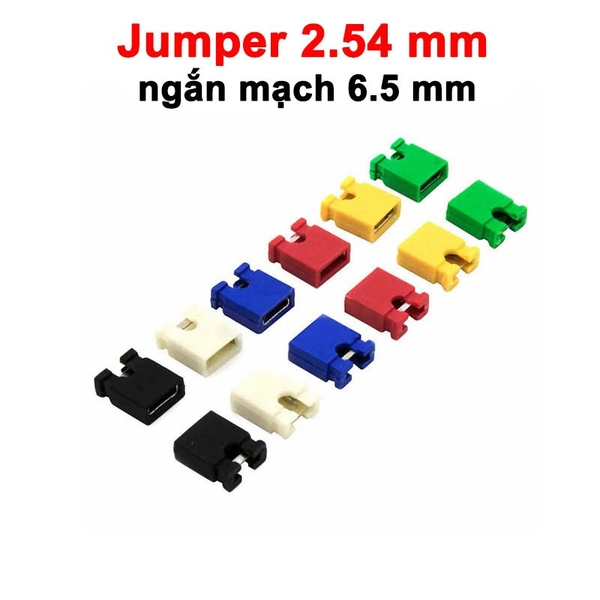 Jumper 2.54mm ngắn mạch 6.5mm