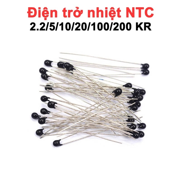 (5 cái) Điện trở nhiệt NTC MF52 2.2KR - 200KR