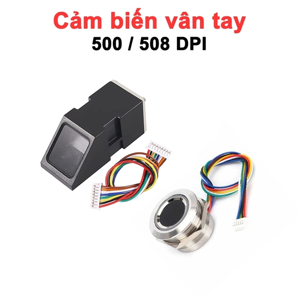 Cảm biến vân tay độ phân giải cao, giao tiếp UART