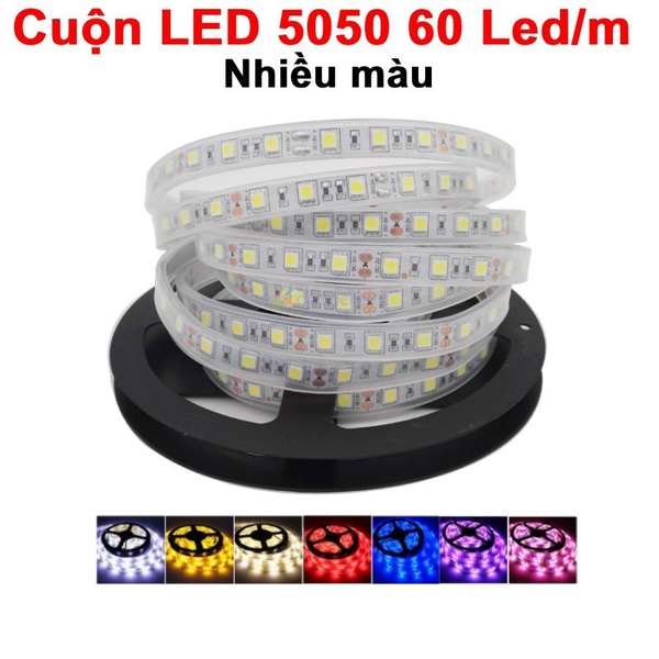 Cuộn LED 5050 chống thấm nước 60 Led/m