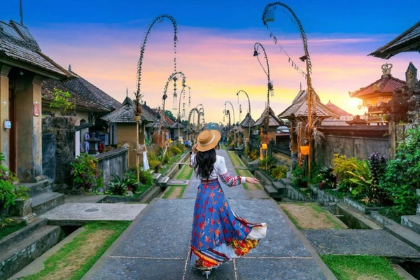 Làng cổ Penglipuran Bali – Điểm đến tại Indonesia được hoa hậu Miss Cosmo 2024 gợi ý