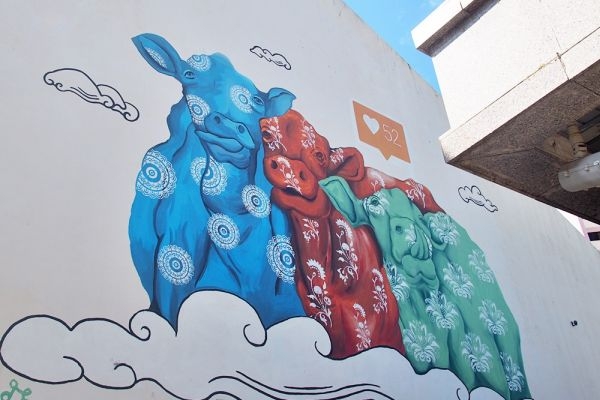 Những bức tranh tường ‘biết nói’ tại khu phố Little India ở Singapore