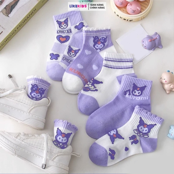 SET VỚ HÌNH Kuromi cho bé gái - Likekids