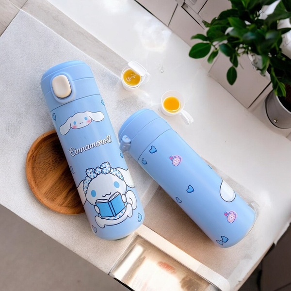 BÌNH NƯỚC cho bé hoạ tiết LABUBU 420ml - LikeKids