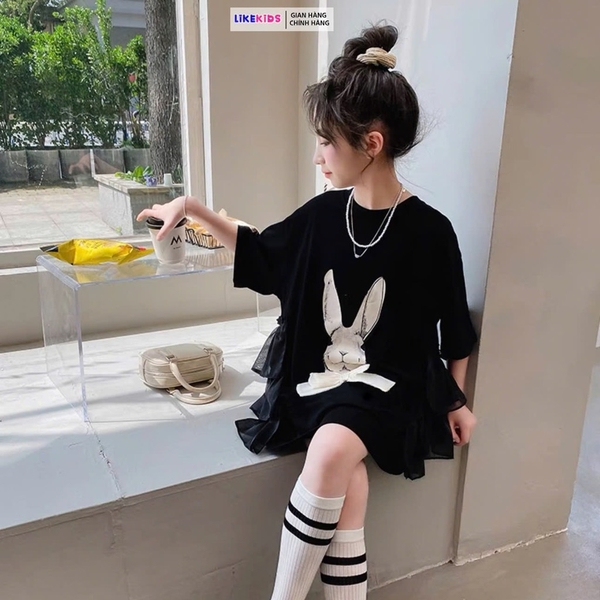 Váy Bé Gái THUN RABIT đáng yêu MH2L87 - Likekids