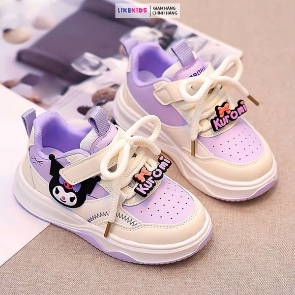 Giày BATA cho bé gái kiểu dáng CỘT DÂY hoạ tiết cute K60