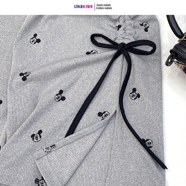 Váy bé gái chất THUN TĂM hoạ tiết Mickey MH1L96