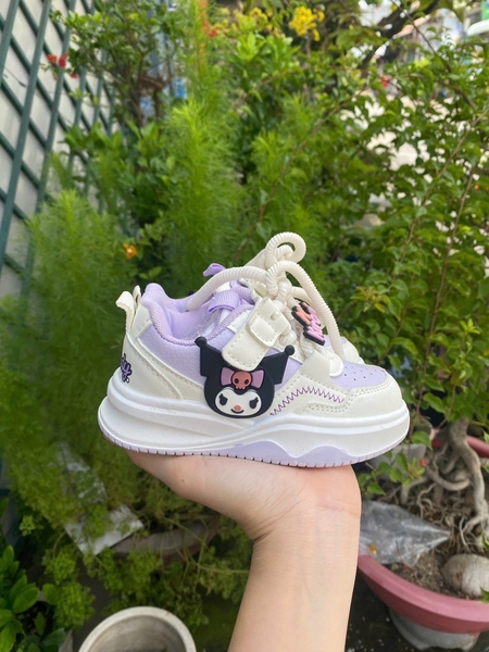 Giày BATA cho bé gái kiểu dáng CỘT DÂY hoạ tiết cute K60