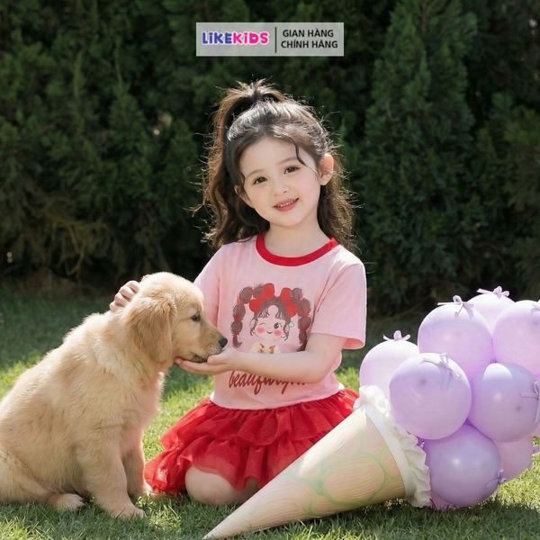 Váy Bé Gái kiểu dáng TÙNG XOÈ E66 - LikeKids