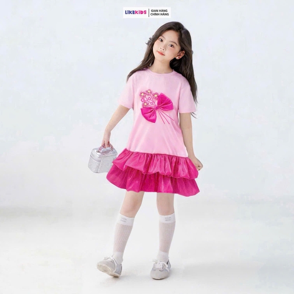 Váy Bé Gái kiểu dáng TÙNG XOÈ E66 - LikeKids