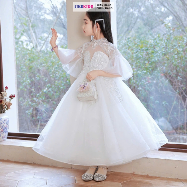 Đầm công chúa cao cấp cho bé gái T02 - LikeKids