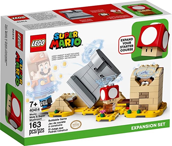 LEGO Super Mario: Monty Mole & Super Mushroom