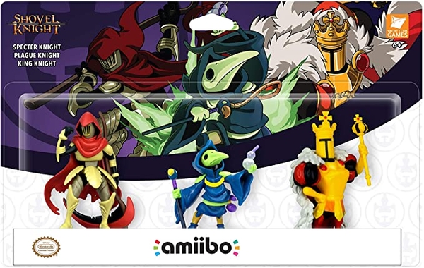 Shovel Knight: Treasure Trove Amiibo 3 Pack