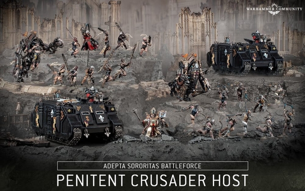 Warhammer 40k: Adepta Sororitas Battleforce: Penitent Crusade Host