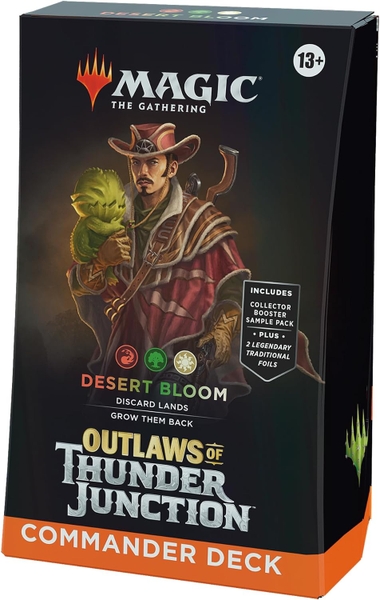 MTG: Outlaws of Thunder Junction - Desert Bloom Commander Deck