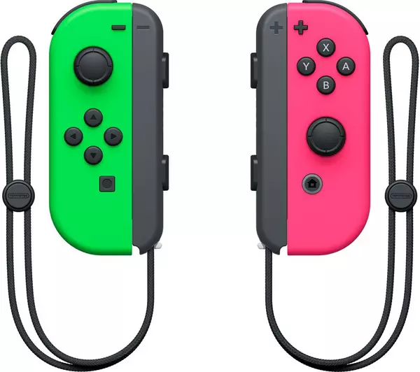 Joy-Con Controllers - Neon Green/Neon Pink Set