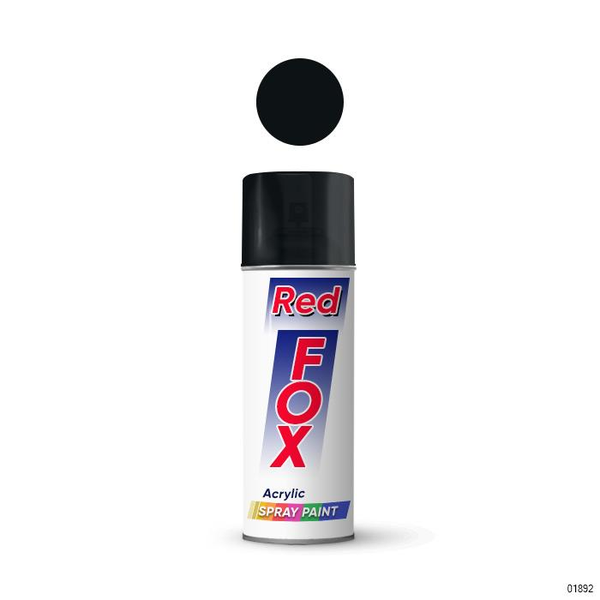 Redfox Spray Paint (Flat Black )