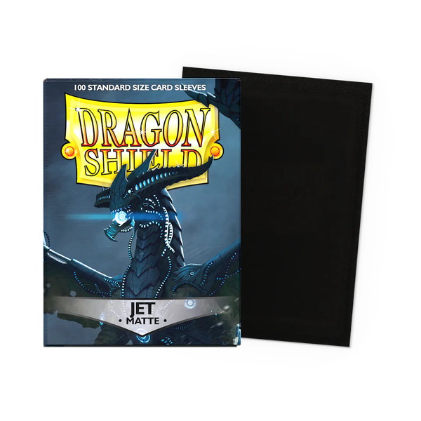 Dragon Shield Matte Sleeves: Jet
