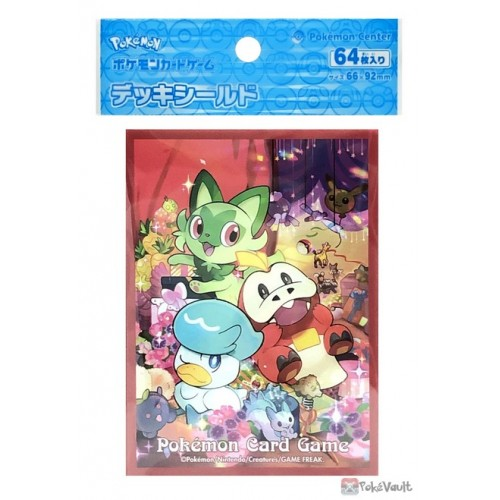 Pokemon Sleeves Sprigatito & Quaxly & Fuecoco