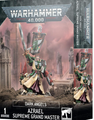 Warhammer 40k: Dark Angels - Azreal Supreme Grand Master