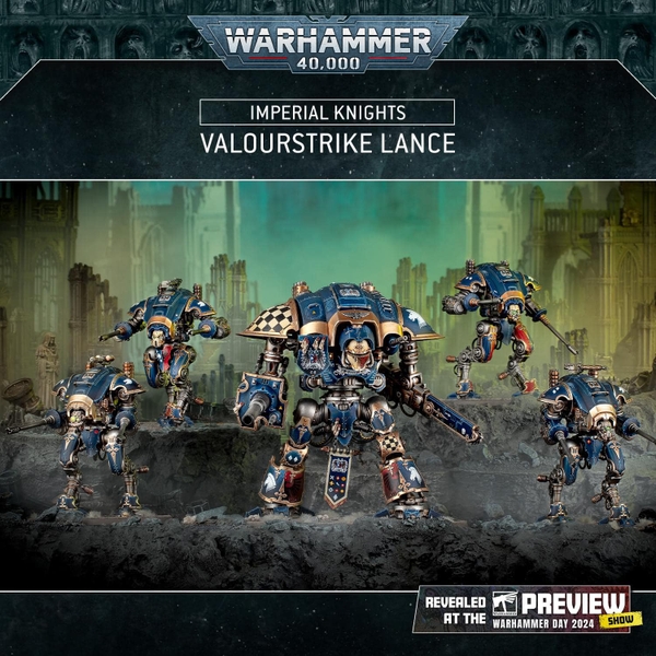 Warhammer 40k: Imperial Knights Battleforce Valourstrike Lance