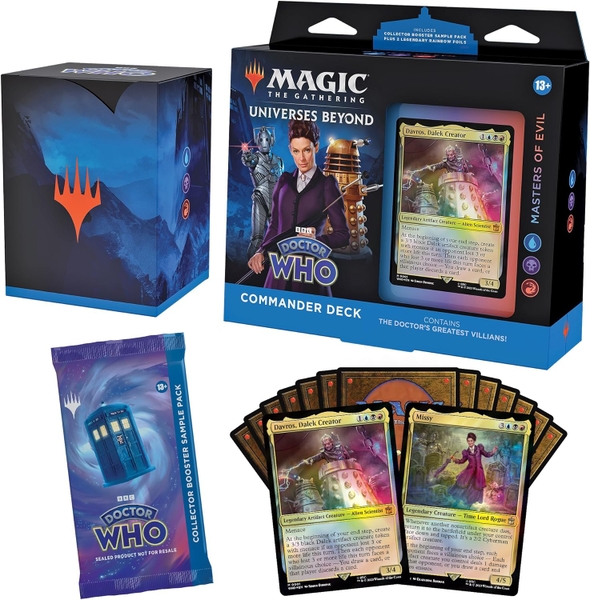 MTG: Dr. Who -  Masters of Evil Commander Deck