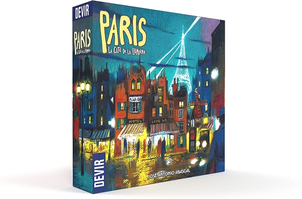 Paris La Cite De La Lumiere Boardgame