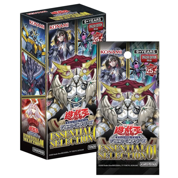 Yugioh! TCG: Essential Selection 01 Booster Pack (Asian English)