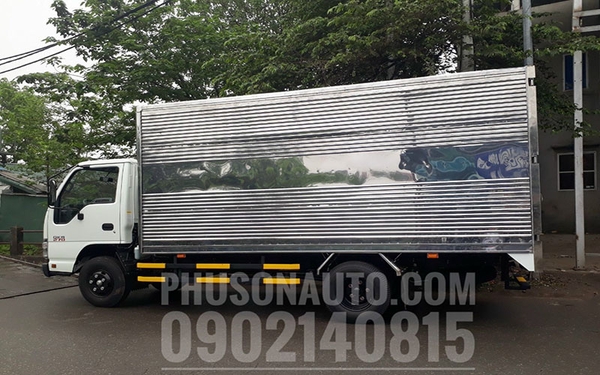 Thùng xe tải kín Isuzu