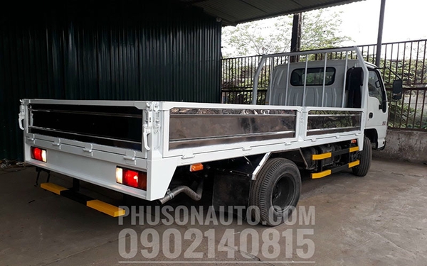 Thùng xe tải lửng Isuzu