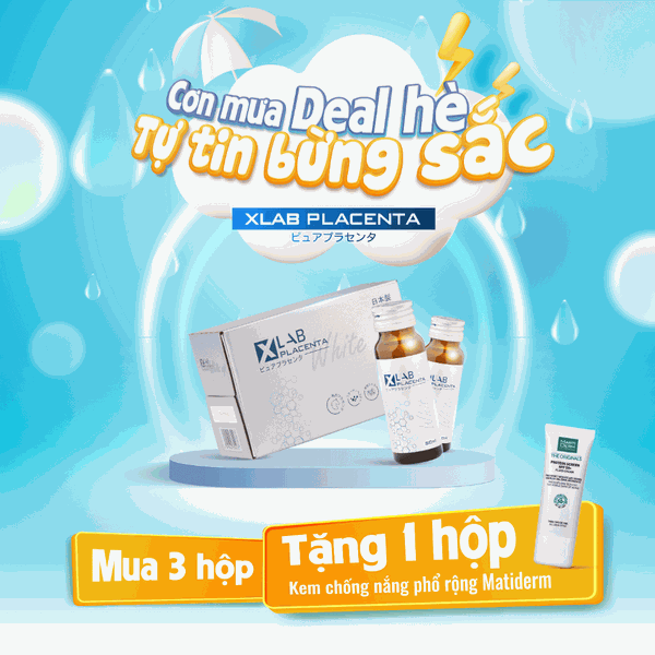 Tế bào gốc trắng da Xlab Placenta
