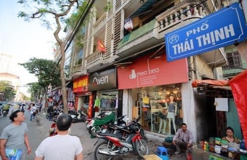 BÁN NHÀ MẶT PHỐ THÁI THỊNH