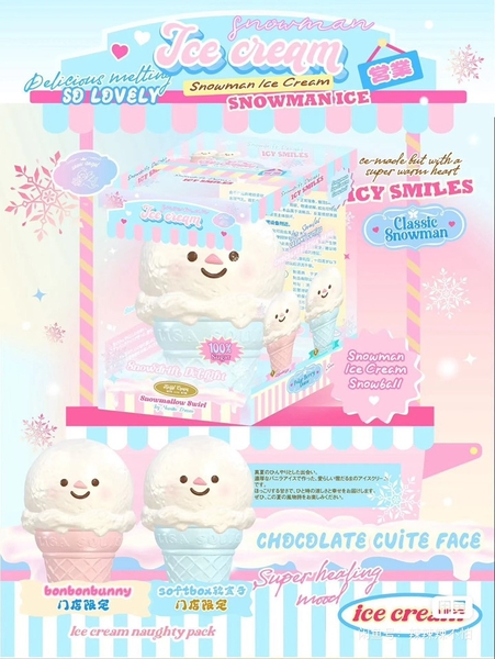 Lisa Squishy Kem Ốc Quế