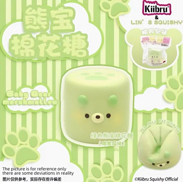 Squishy Chính Hãng Kiibru Bánh Gấu