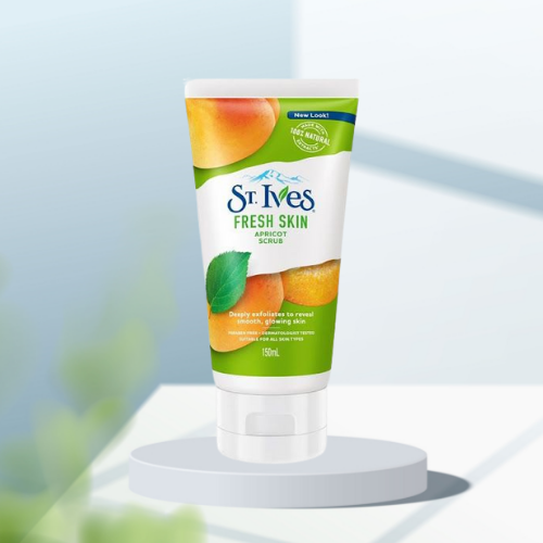 SRM Tẩy Da Chết Trái Mơ ST.IVES Fresh Skin Apricot Scrub