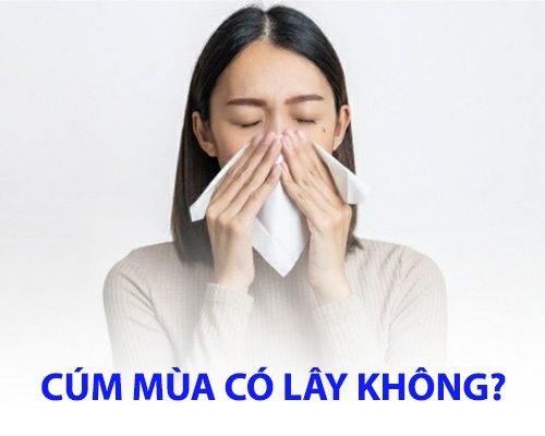 Cúm mùa có lây không và thời gian ủ bệnh là bao lâu?