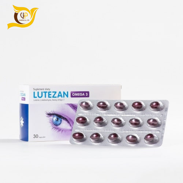 VIÊN UỐNG BỔ MẮT LUTEZAN OMEGA-3 (HỘP 30 VIÊN)