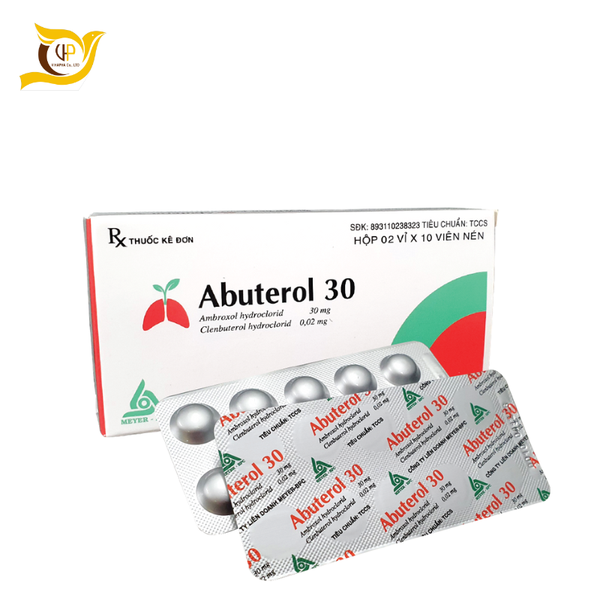 Abuterol 30 - Thuốc điều trị các bệnh hô hấp