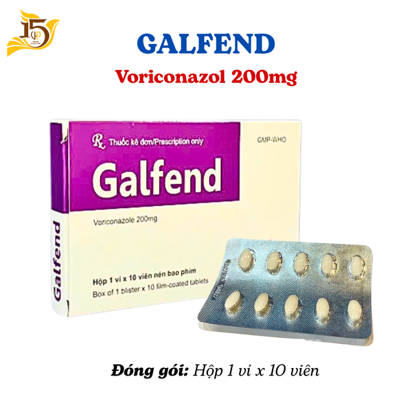 GALFEND - Voriconazol 200mg