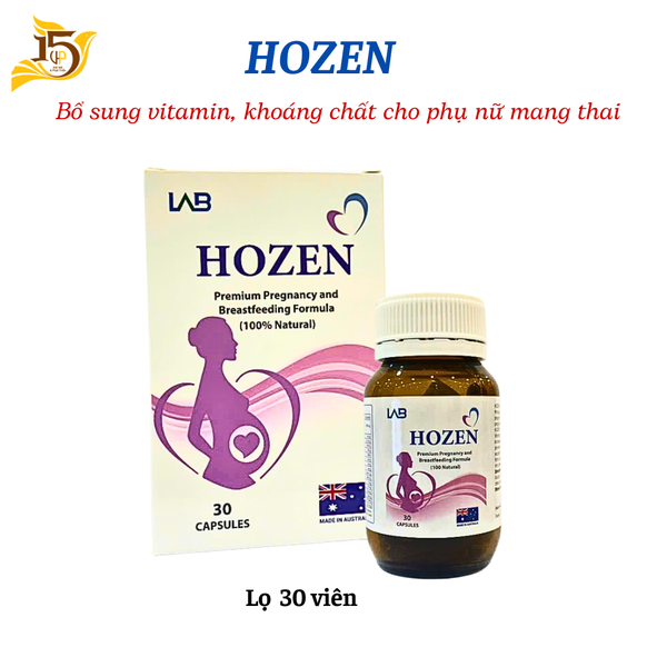 Hozen- viên uống bổ sung dưỡng chất bà bầu