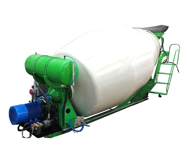 Bồn trộn bê tông 6m3 lắp động cơ điện